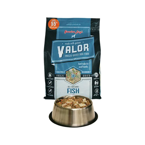 Grandma Lucy's Valor Freeze-Dried Fish/Quinoa Dog Food